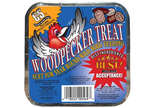  Bradley Caldwell, Inc C & S Woodpecker Treat Suet 11 oz. 