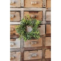 Candle Ring 5" Boxwood