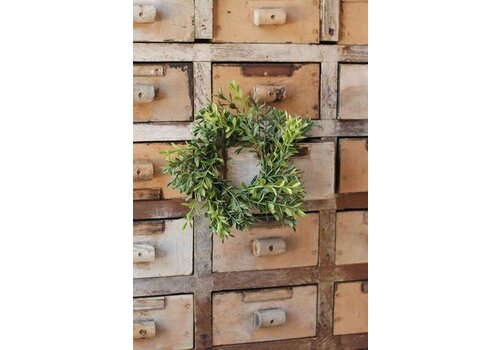 Candle Ring 5" Boxwood 