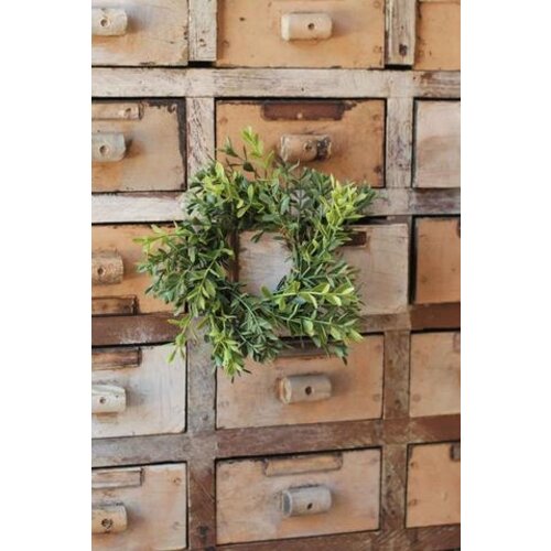  Candle Ring 5" Boxwood 