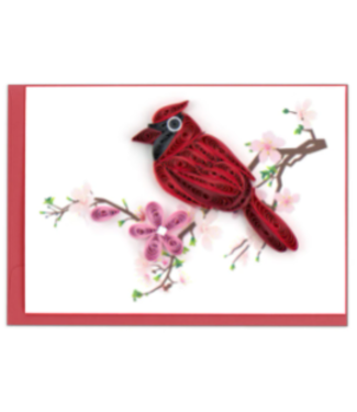 Quilling Cards Cardinal Gift Enclosure Card