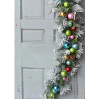 Frosted Flashy Garland