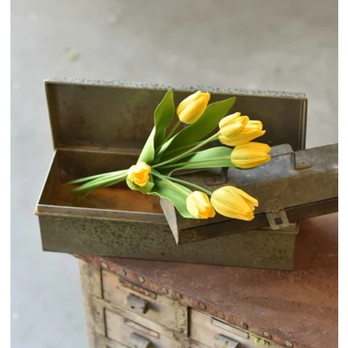  14.5" Yellow Tulips 