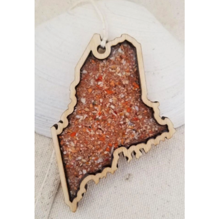 Maine State Shell Orn