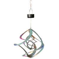 Cosmix  LED 14" Patina Spinner