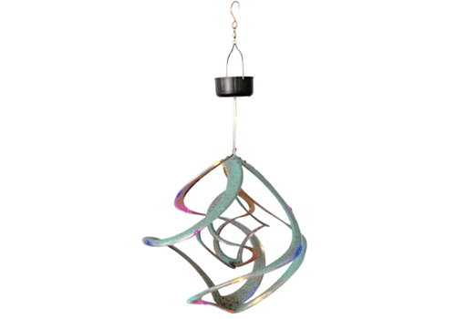  Cosmix  LED 14" Patina Spinner 