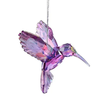 Acrylic Iridescent Hummingbird Ornament