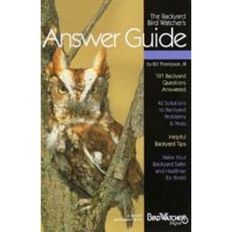 Backyard Bird Answers