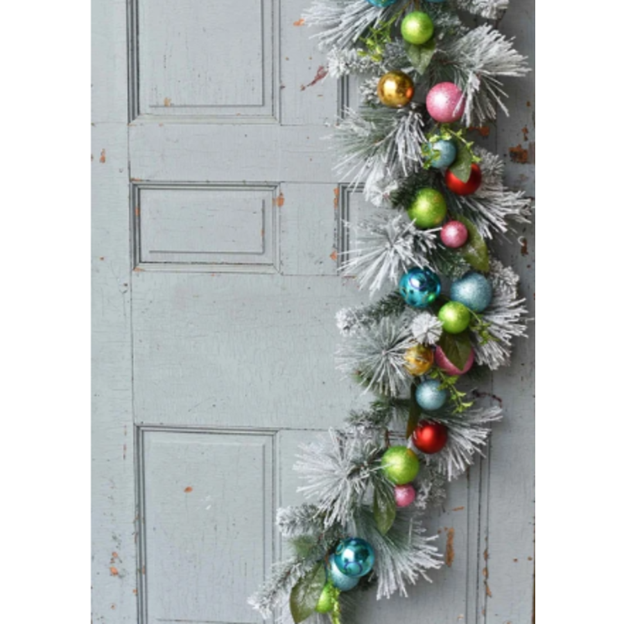 Frosted Flashy Garland