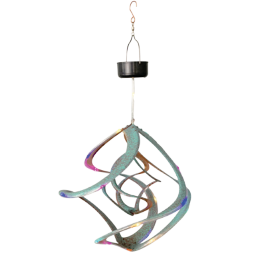 Cosmix  LED 14" Patina Spinner