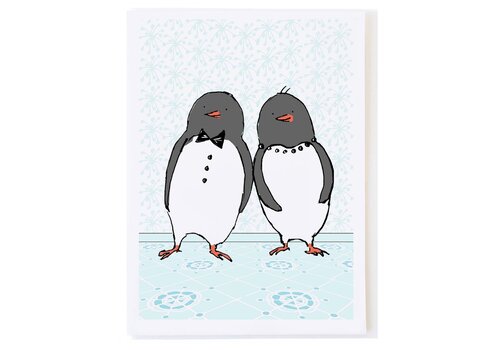  Molly O Penguin Anniversary Card 