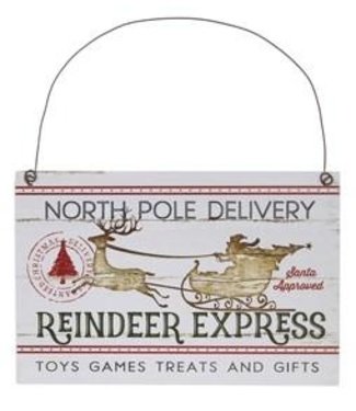 Reindeer Express Ornament