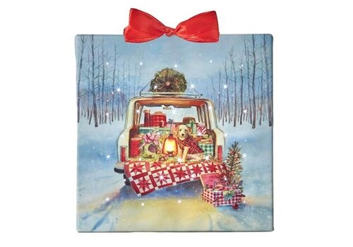  Xmas Picnic Lighted Print 