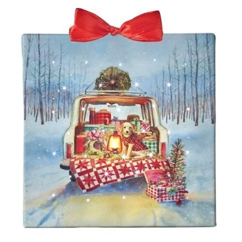  Xmas Picnic Lighted Print 