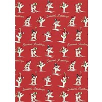 Snowmen Gift Wrap 20x28