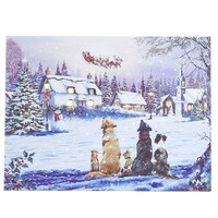 Dogs Watching Santa V 2