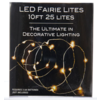 Kurt Adler 25 Light Warm LED Fairy Light