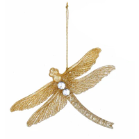 Gold Dragonfly Orn