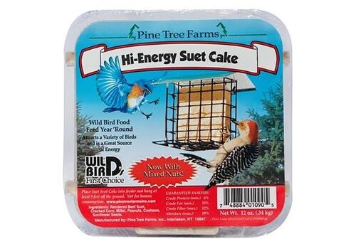  Lizzie Mae Bird Seed PTF Hi-Energy Suet Cake 