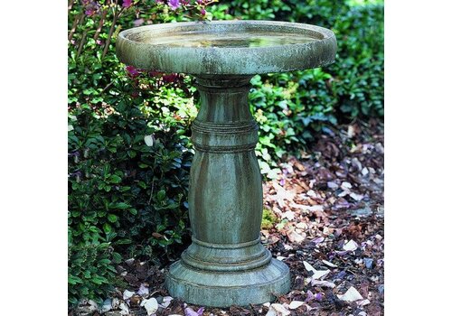  Campania International Classic Birdbath Cast Stone 