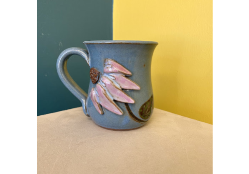 Mudworks Pottery Coneflower Mug   Mudworks Pottery Coneflower Mug