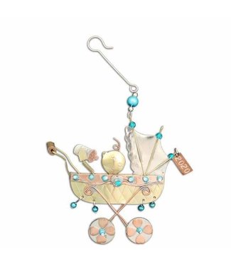 Pilgrim Imports Buggy Boy Ornament