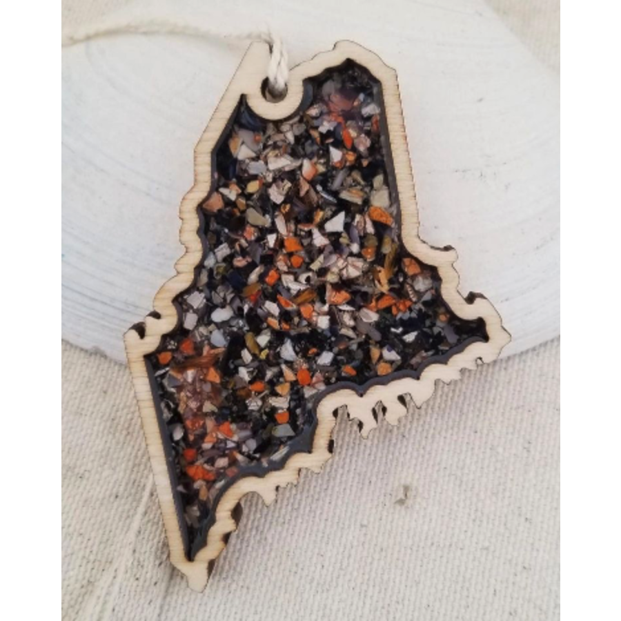 Maine State Shell Orn