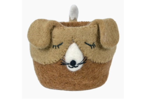 Dog Felt Planter 
