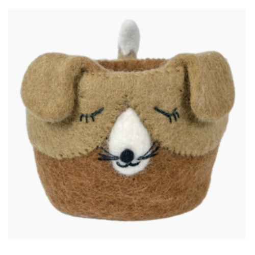  Dog Felt Planter 