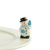 Nora Fleming Snowman Mini