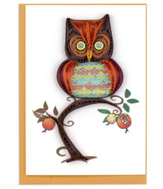 Quilling Cards Owl Gift Enclosure