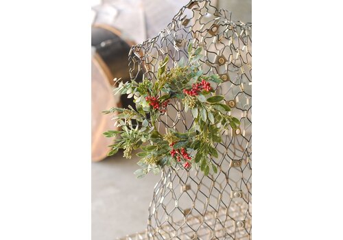  Eucalyptus & Seed Candle Ring 
