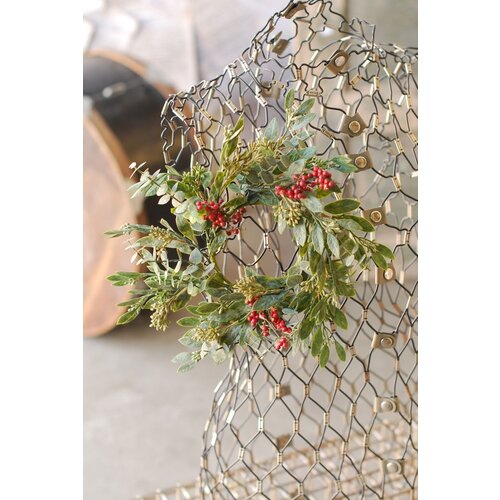  Eucalyptus & Seed Candle Ring 