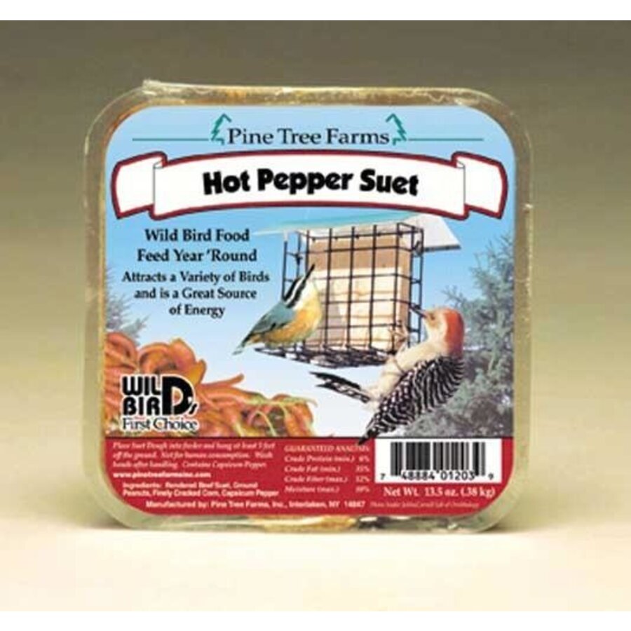 PTF Hot Pepper Suet 12 oz.