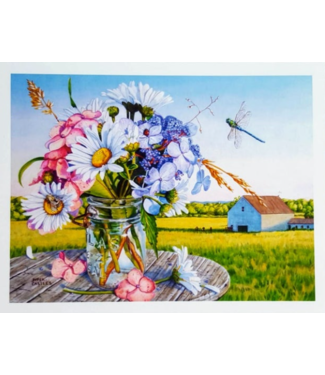 Firefly Field Prints Laudholm Farm Card