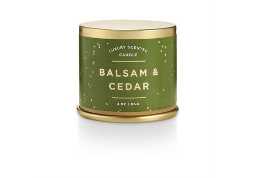  Illume Balsam & Cedar Demi Vanity Tin 