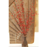 24" Heart Berry Spray