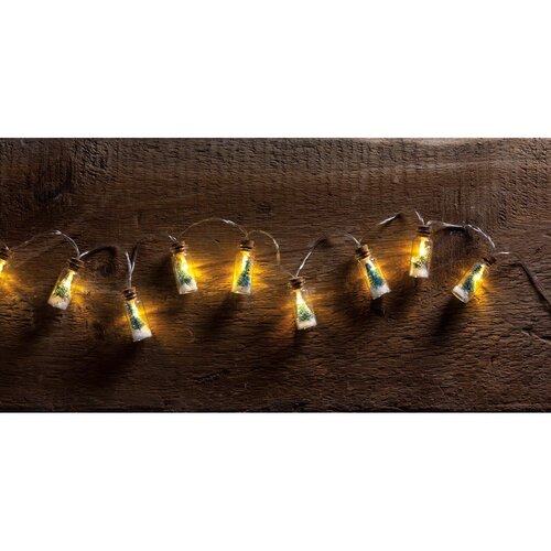  Primitives by Kathy Bottle Brush Tree Jar Lights 