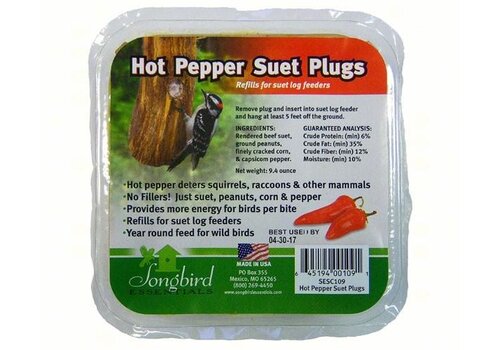  Suet Plugs Hot Pepper 