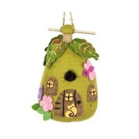 Fairy House Wool Birdhouse