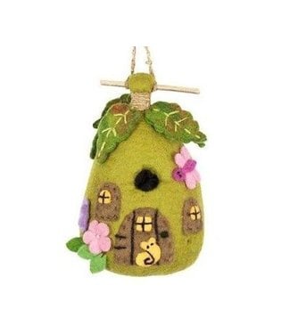 Fairy House Wool Birdhouse