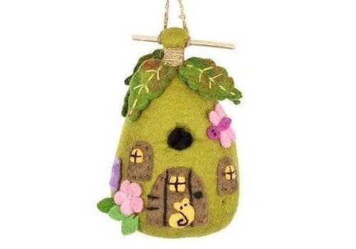 Fairy House Wool Birdhouse   Fairy House Wool Birdhouse