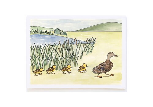  Molly O Duck and Ducklings Card 