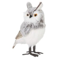 9" Grey Owl