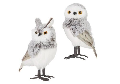  9" Grey Owl 
