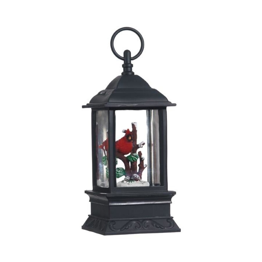 Cardinal Lighted Lantern_