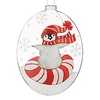 Penguin Disc w Snow Orn