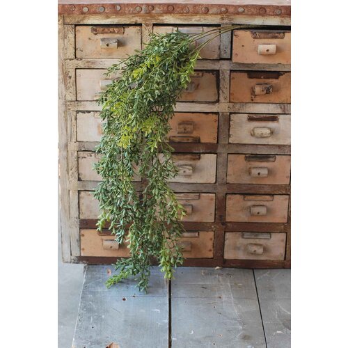  32.5" New England Boxwood Hanging 