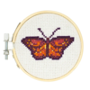 Kikkerland Cross Stitch Embroidery Kit