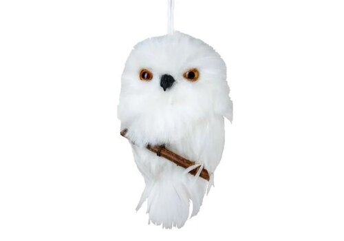  Kurt Adler Fluffy Owl Ornament 